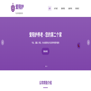 爱陪护养老机构 - 专业养老服务